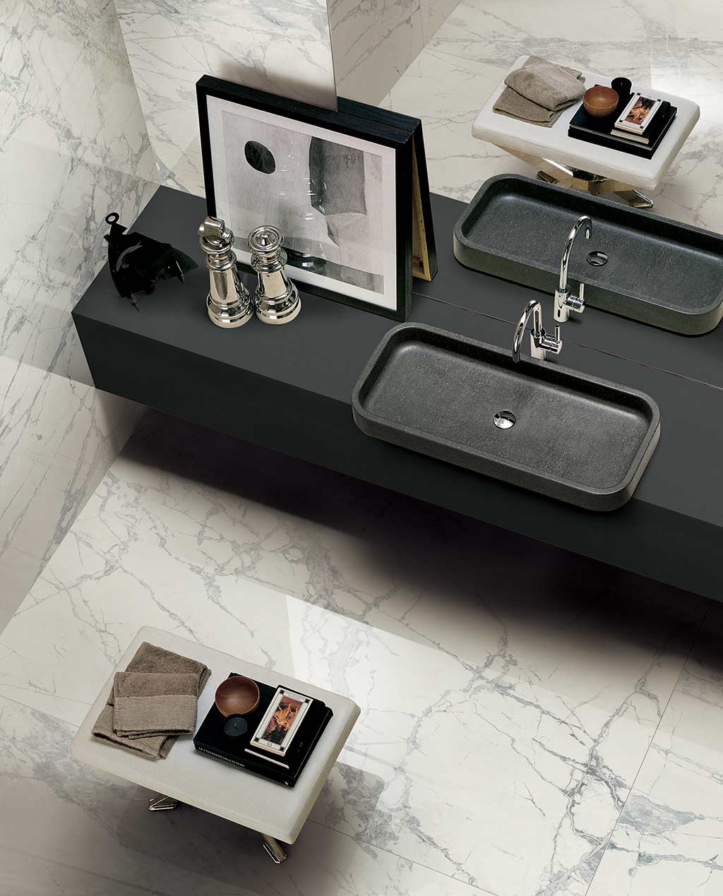 756310 Декор Prexious White Fantasy Mosaico 3x15 Glossy 30x30 - фото 5