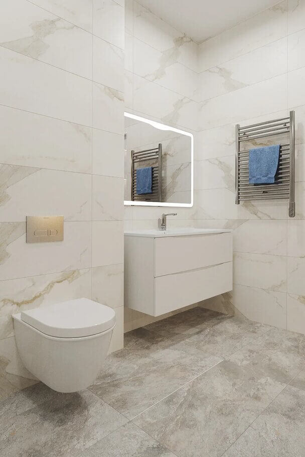 209 На стену Calacatta Art Gold Gold G3D - фото 10