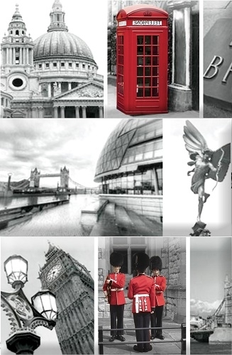 Панно Monocolor Composicion London Calling A