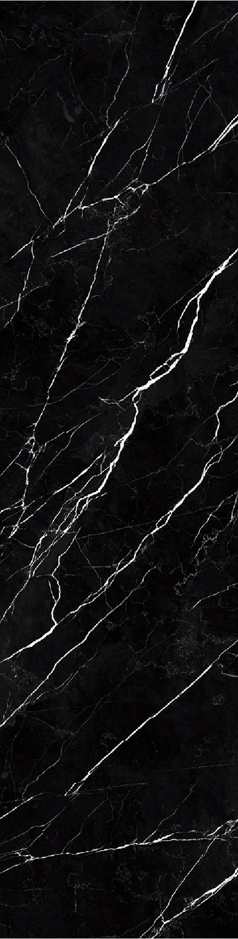 На пол Polished Black Marquina 800х3200х12