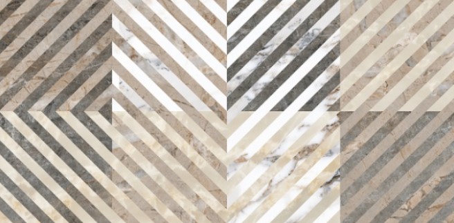 K949797LPR01VTE0 Декор Marble-X Marble-X Геометрический Микс Лаппато R9 Ректификат 60x30 - фото 3