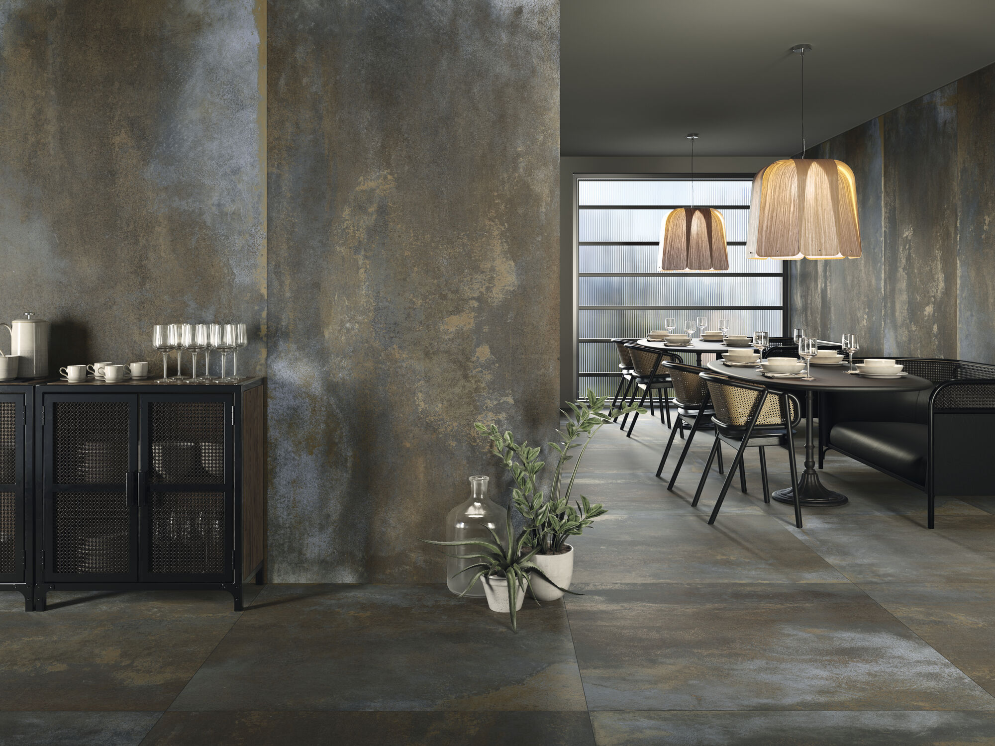 На пол Metallic Urban Rect R10 120x120 - фото 6