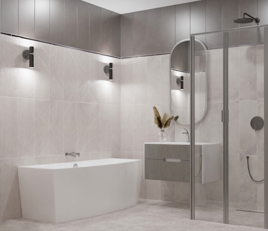 На стену Couture Taupe 24.2x70 - фото 19