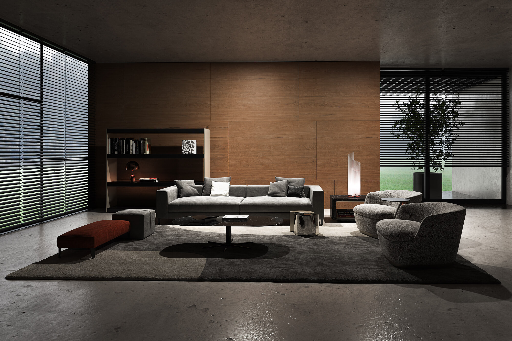 1093 На пол 1XL Slate Nero Mate 180x120 - фото 19