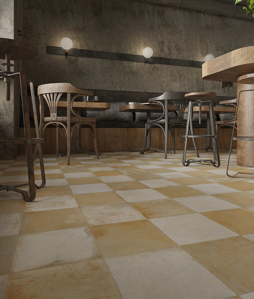 38178 На пол Fs Clay Blossom 45x45x0.95 - фото 7