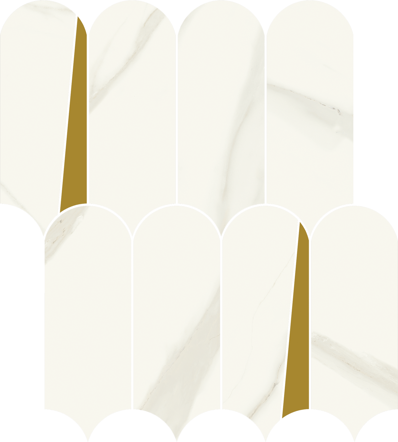 600110000948 Декор Metropolis Calacatta Mosaico Elegant