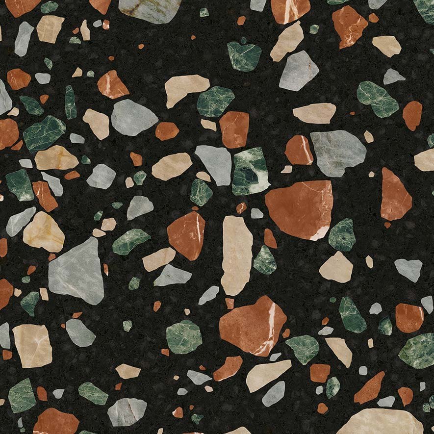 PF60005895 На пол Play Drops Multiblack 20x20