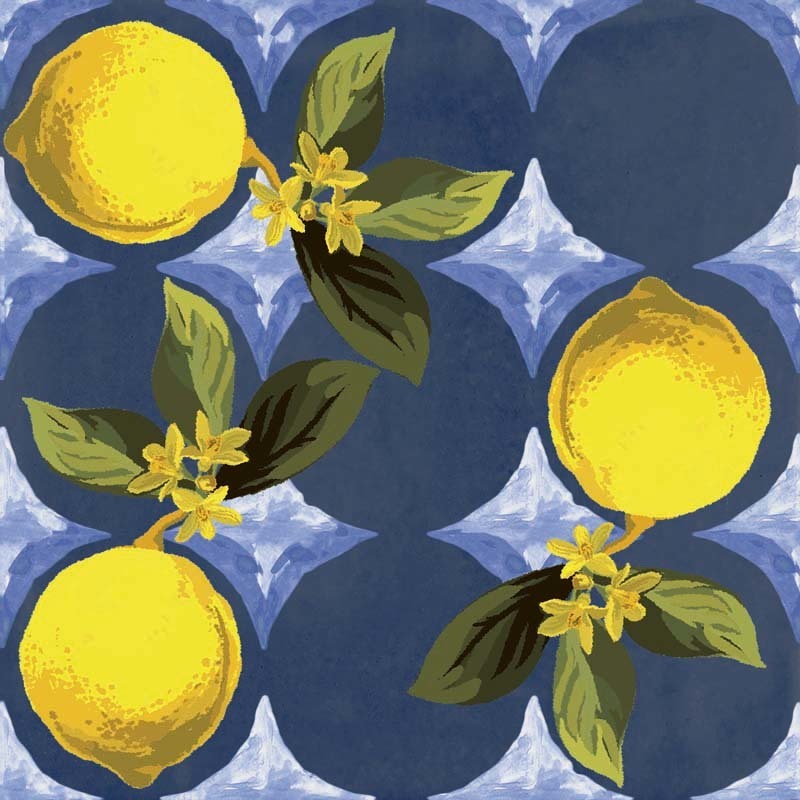 Декор Vita Giardino Blu mix luc - фото 6