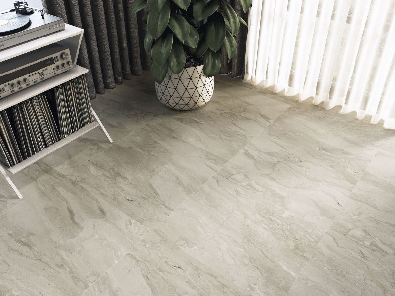 На пол Pienza Grigio Natural Rect 80x80 - фото 16