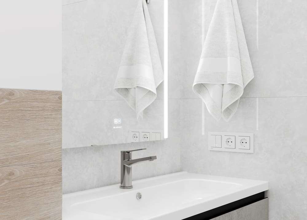 На пол Ocean Fairy Светло-серый 60х60 - фото 6