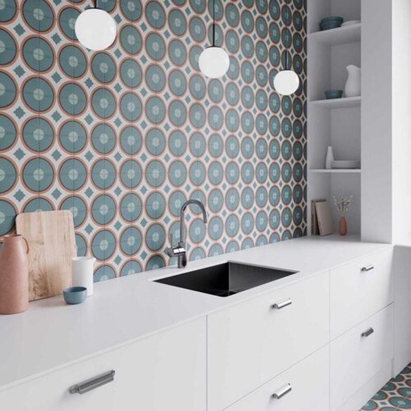 125634 На пол Sync Flower Blue - фото 9