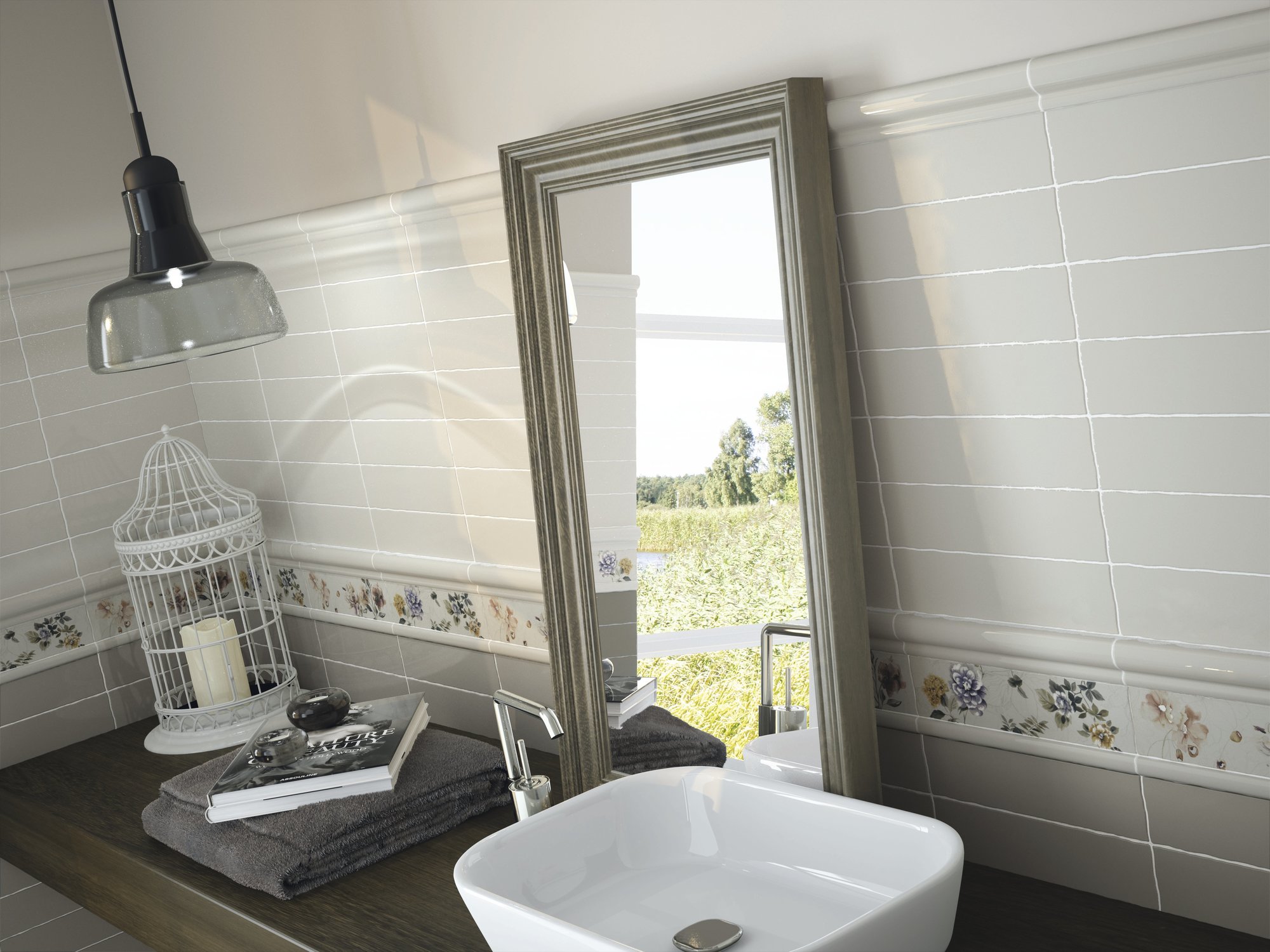 A018548 На стену Vintage Grey 15x7.5 - фото 7