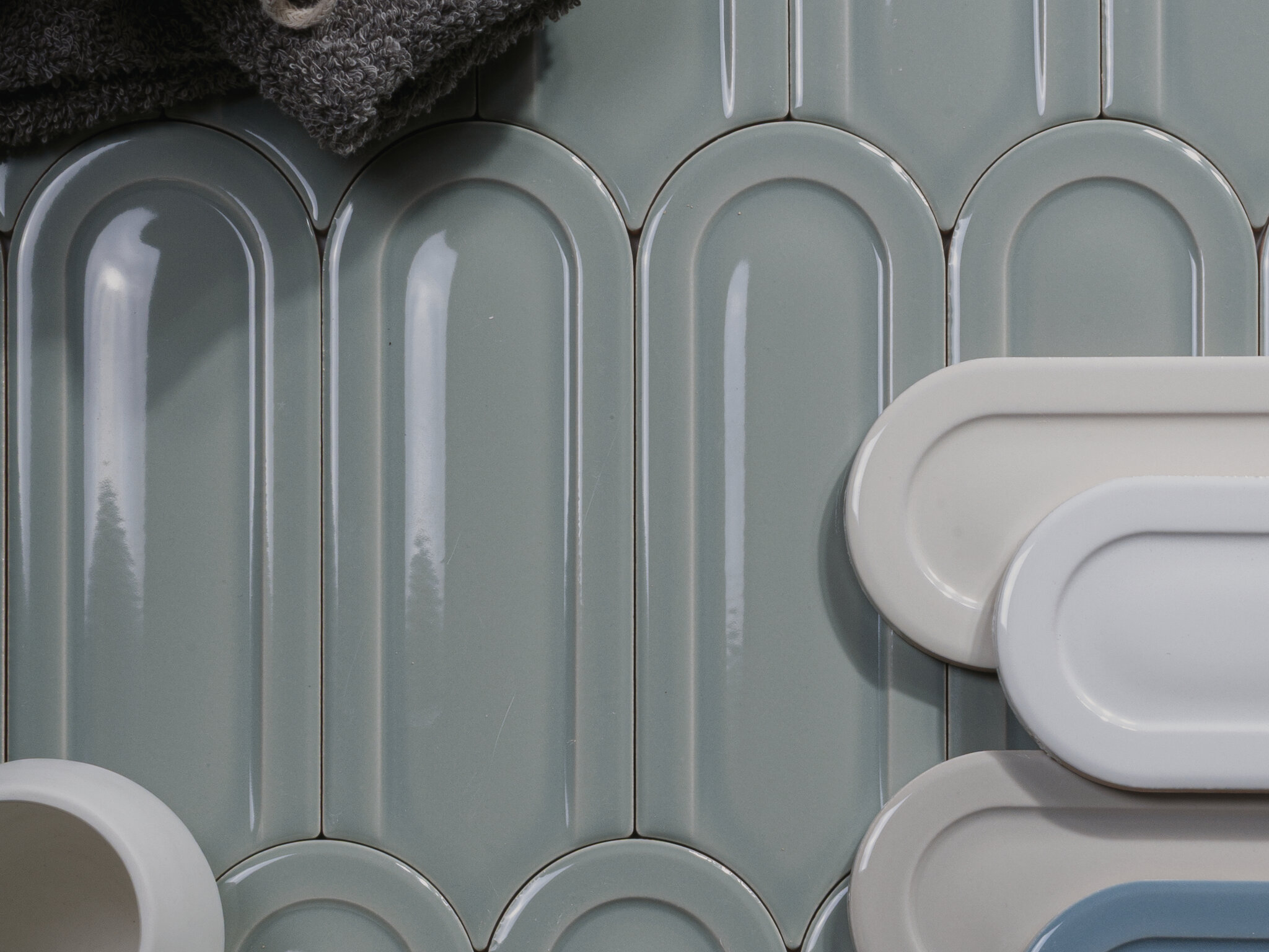 На стену Gala Ivory Brillo 8x21.5 - фото 3