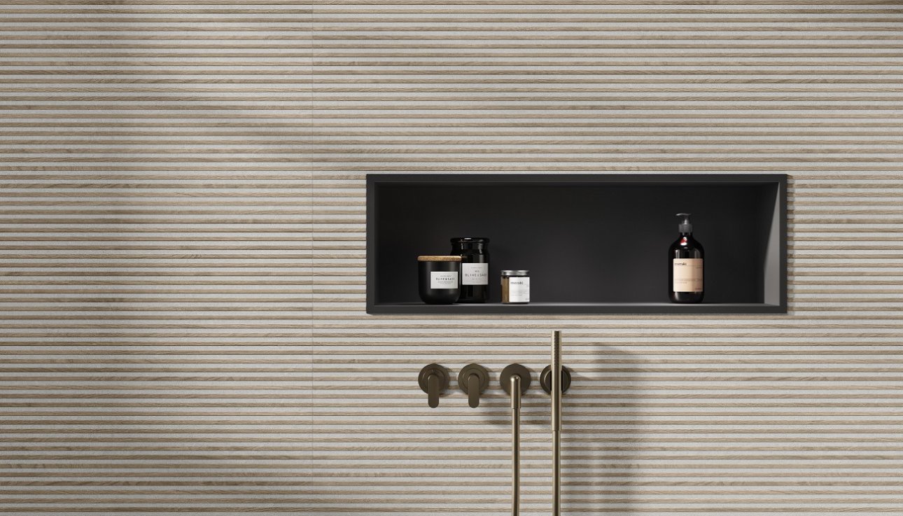 На стену Bari Slat Grey Matt 60x120 - фото 6