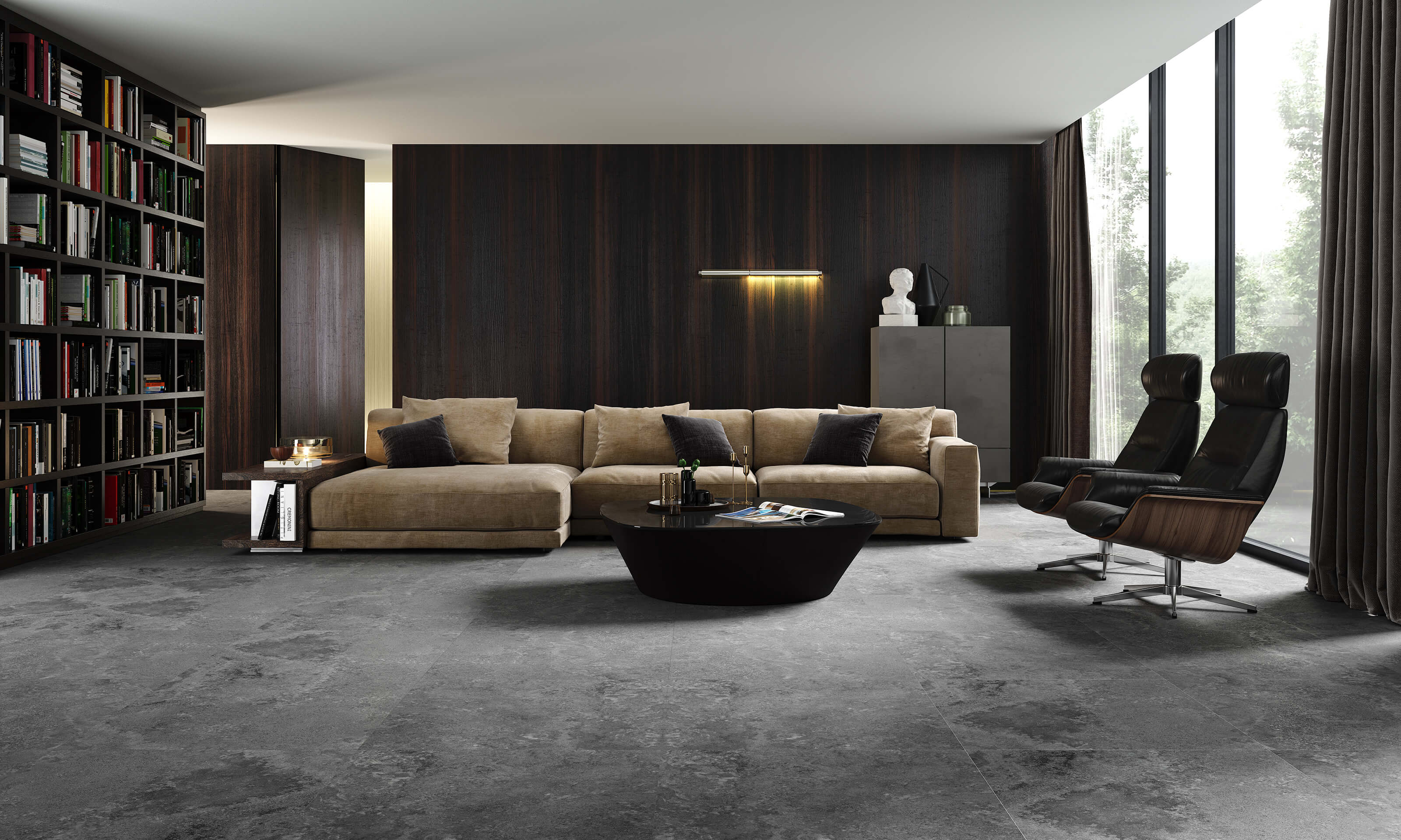 666 На пол Eco Marble 9mm Cosmo Grey - фото 7