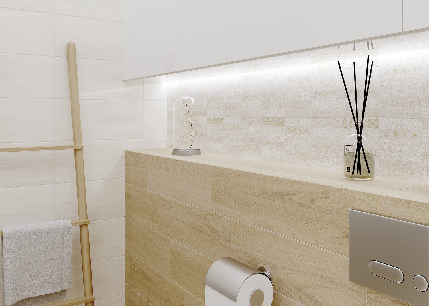 CV4M012 На пол Chesterwood Бежевый 18.5x59.8 - фото 13