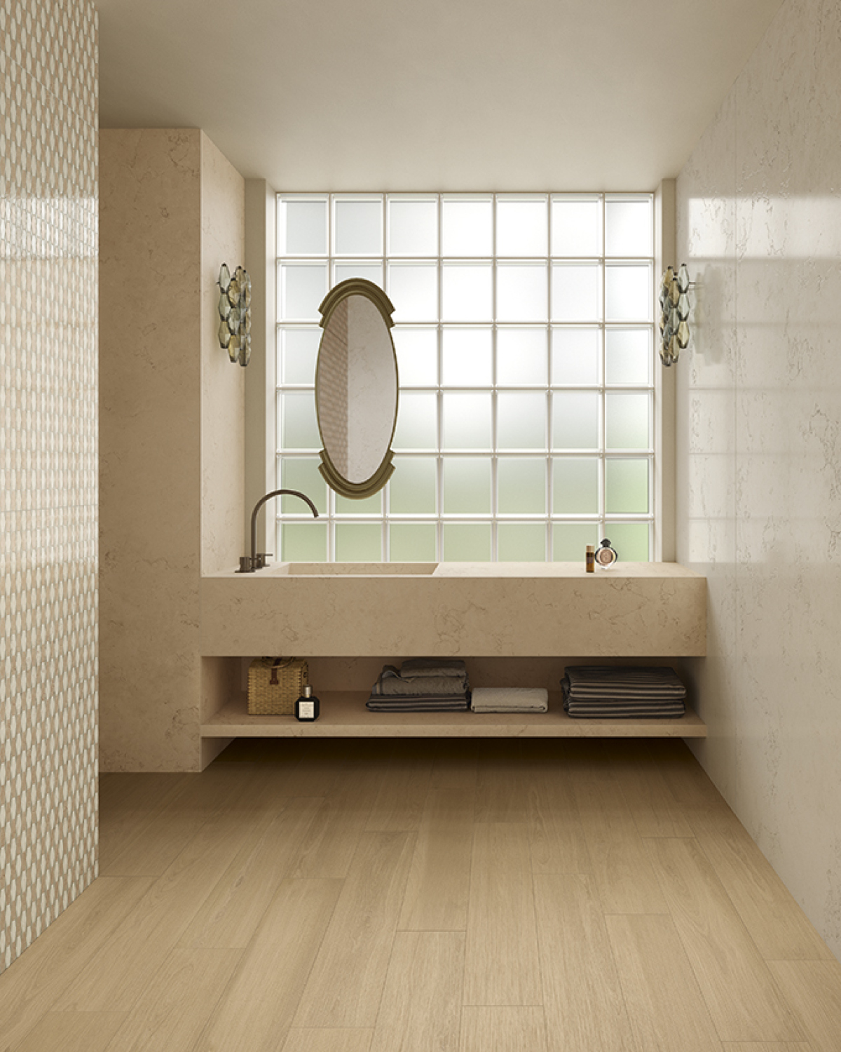 PF60020804 На пол Bon Ton Biancone Nat 3D Ret 60x120 - фото 32