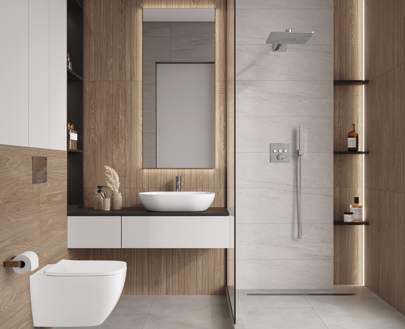 LP3090B0101R  На стену Gio Marrone матовый обрезной 30x89.5 - фото 17