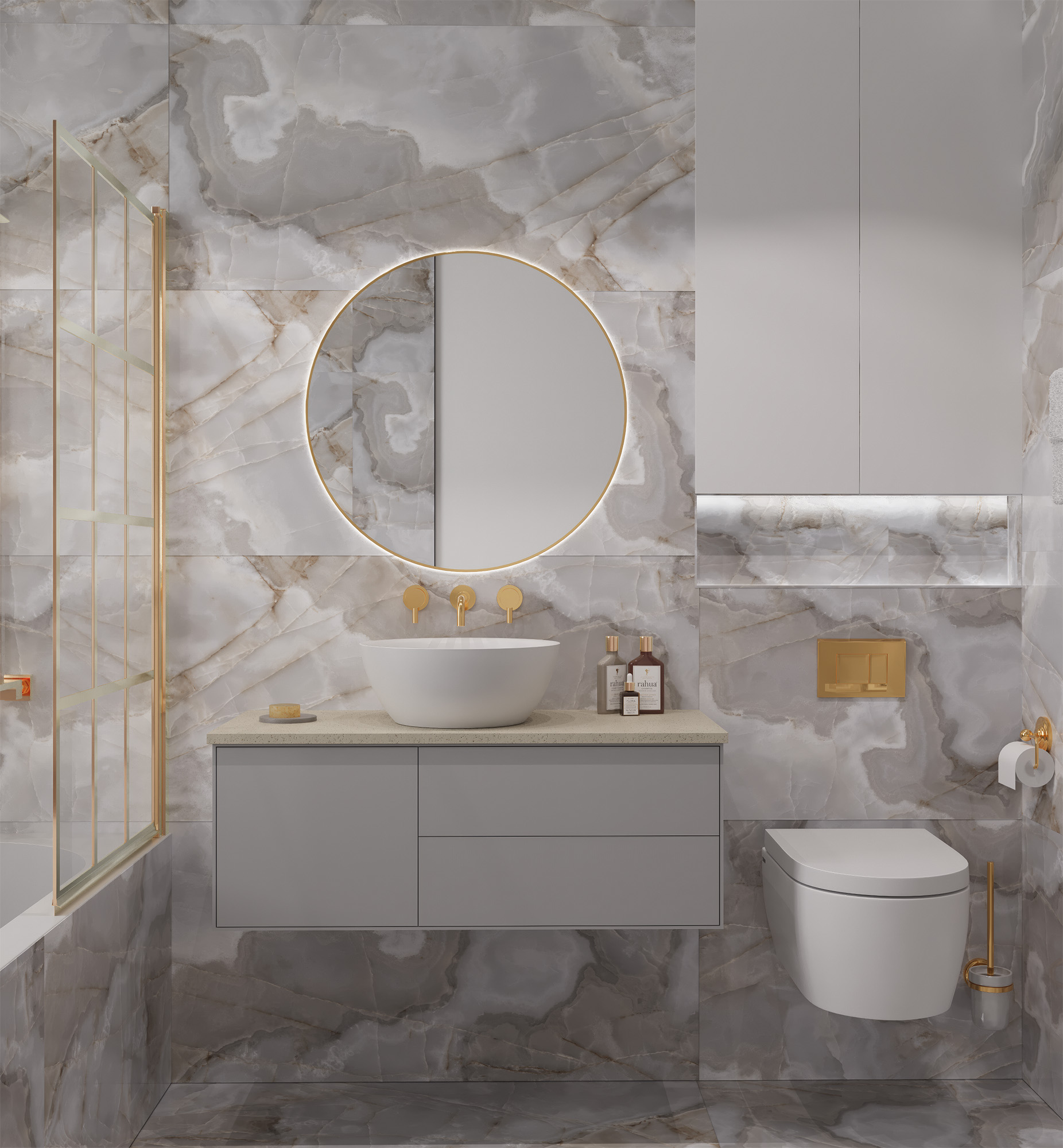 FP1010-A На пол Rex Onyx Blue Full Polished 60x120 - фото 9