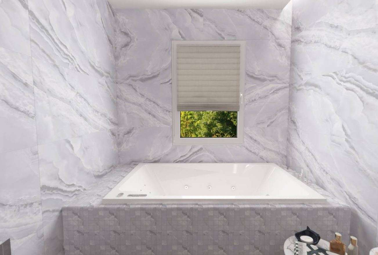 PRO 1037G На пол River Light Grey Gloss 1200x600 - фото 3