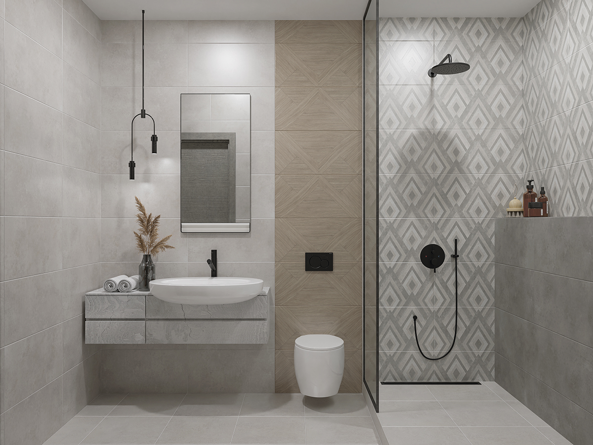 00-00109542 На стену Cemento Light 8.5мм 31.5x63 - фото 5