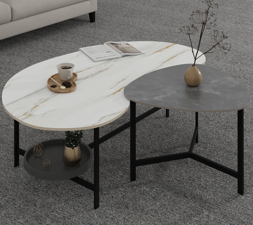 На пол Matt Black Bonanza Sahara Microcid 2800х1200х6 - фото 13