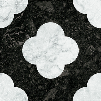 4101200 На пол Dandy Pin Black White 18.6x18.6 - фото 18