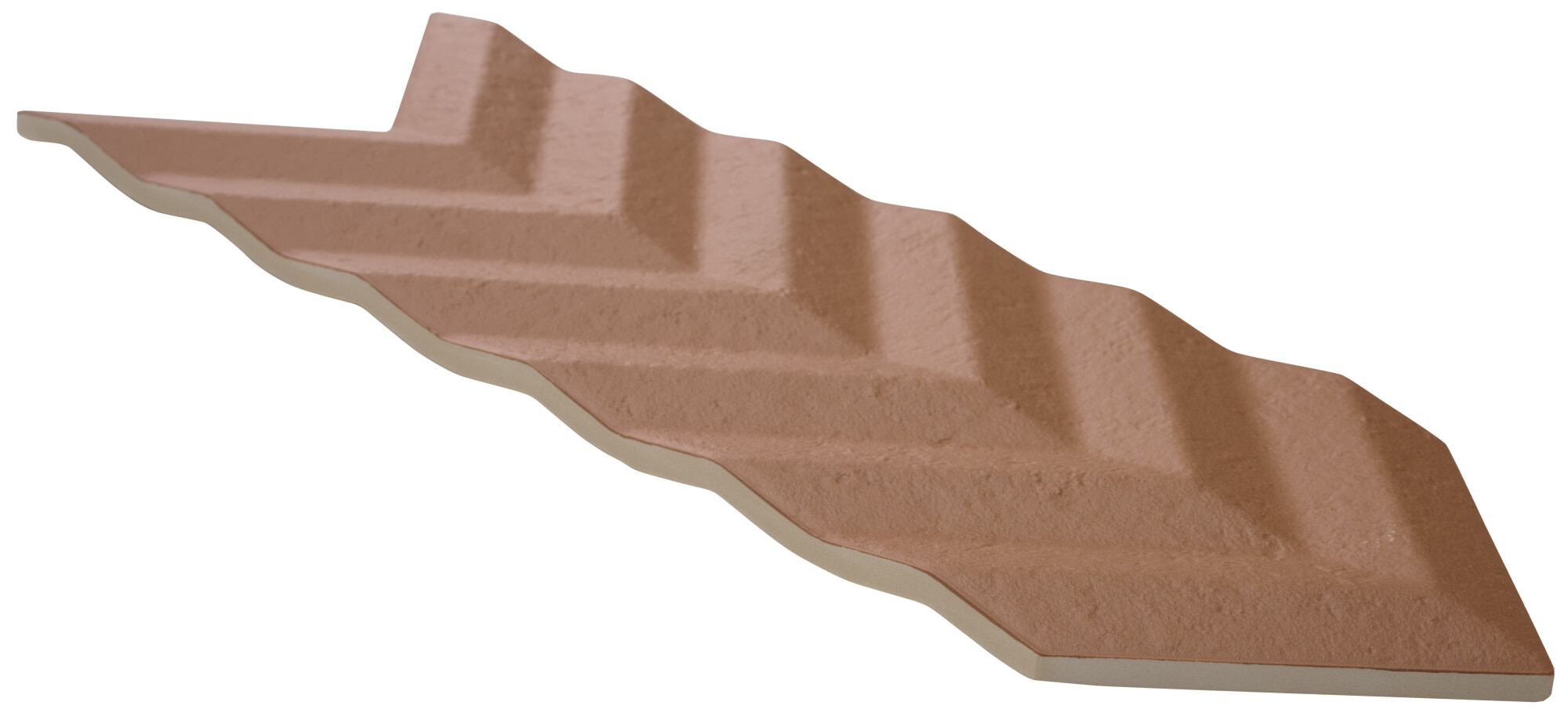 37889 На стену Fold by Estudi{H}ac Clay 15x38 - фото 2