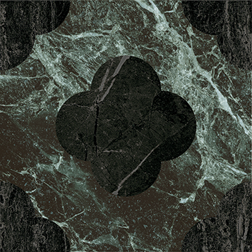 4101204 На пол Dandy Pin Green Black 18.6x18.6 - фото 37