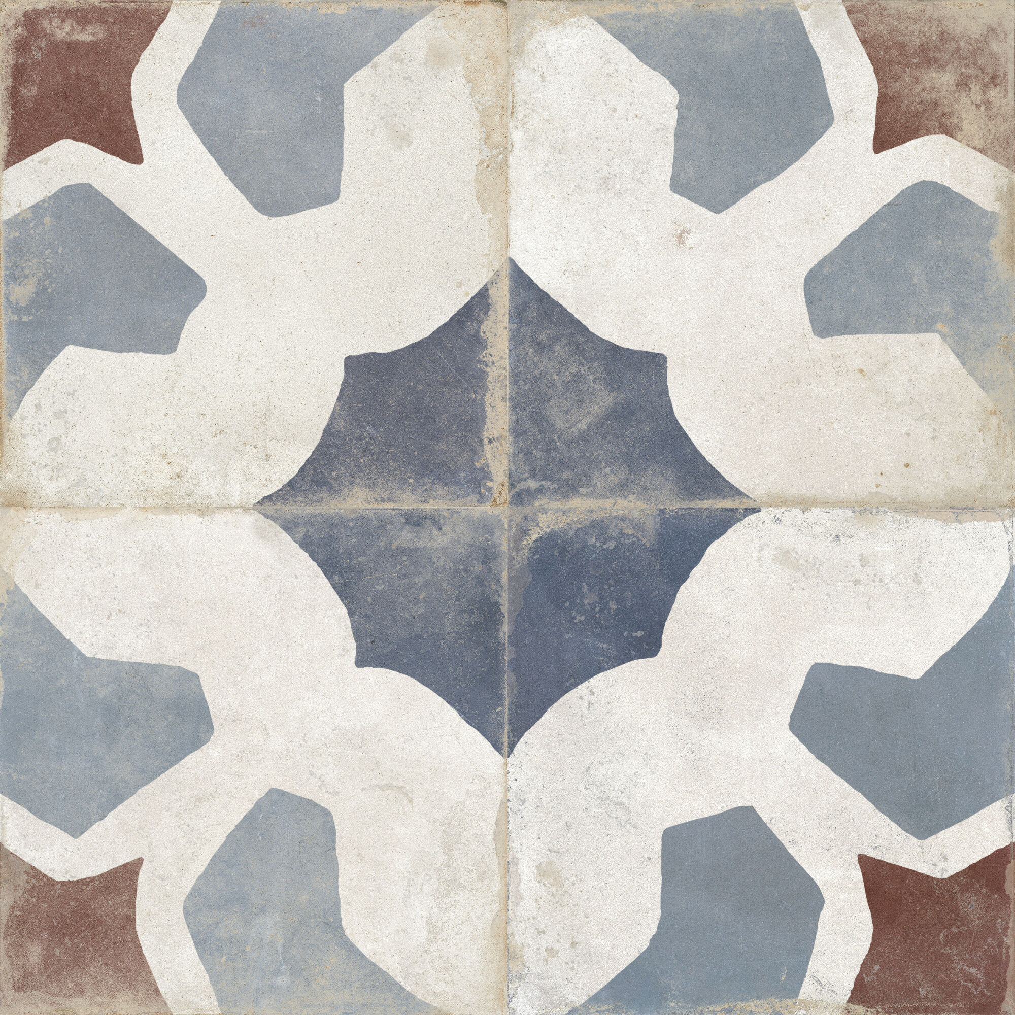 42697 На пол Fs Farfalla Blue/45X45X0.95 45x45 - фото 3