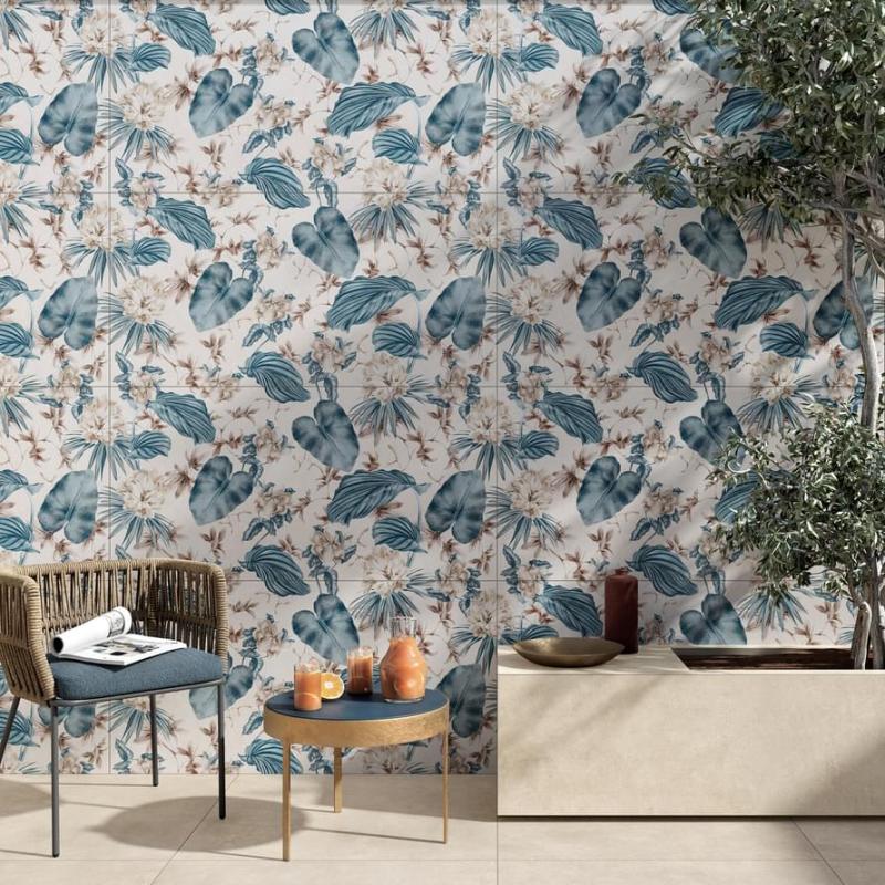 CAZ4 Декор Papier Maison Blue PP SP SQ 6mm 60x120 - фото 6