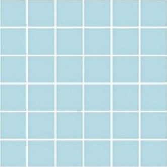 80051.4 На пол Porcelain Mosaic Aqua Blue 5x5 30x30