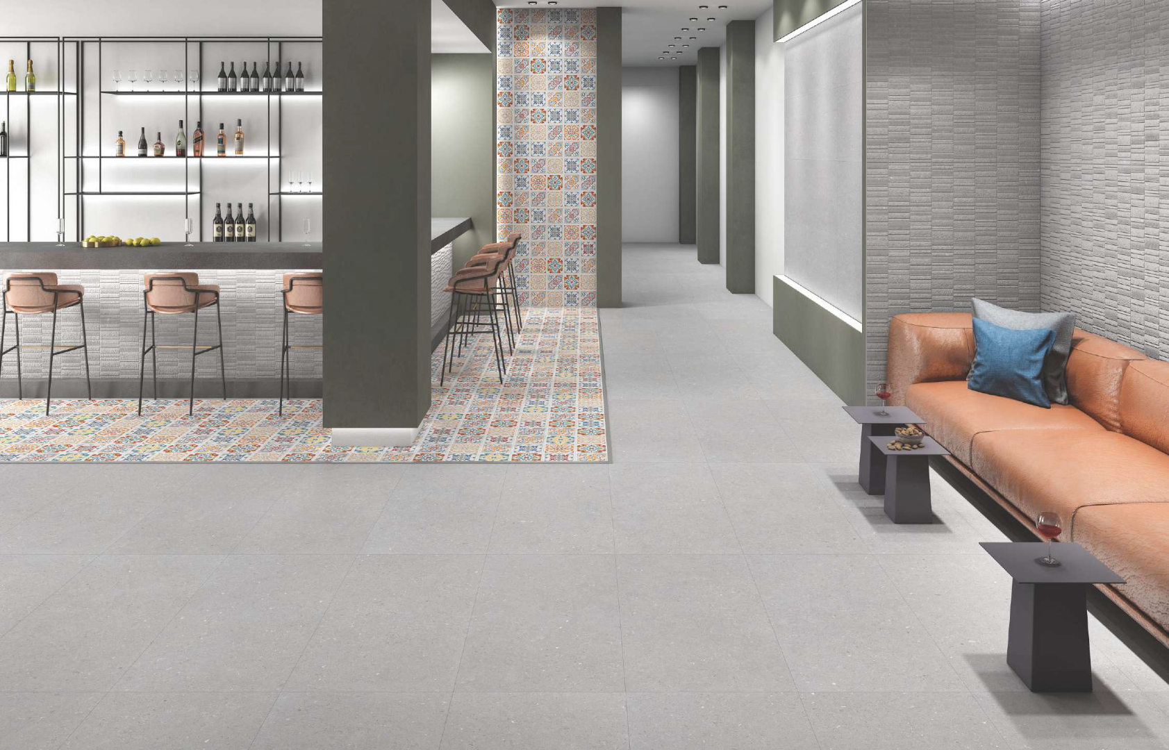 На пол Brush Scs Grey 19.8х19.8 - фото 8