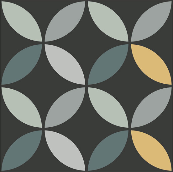 G001339 На пол Dahlia Pansy Night