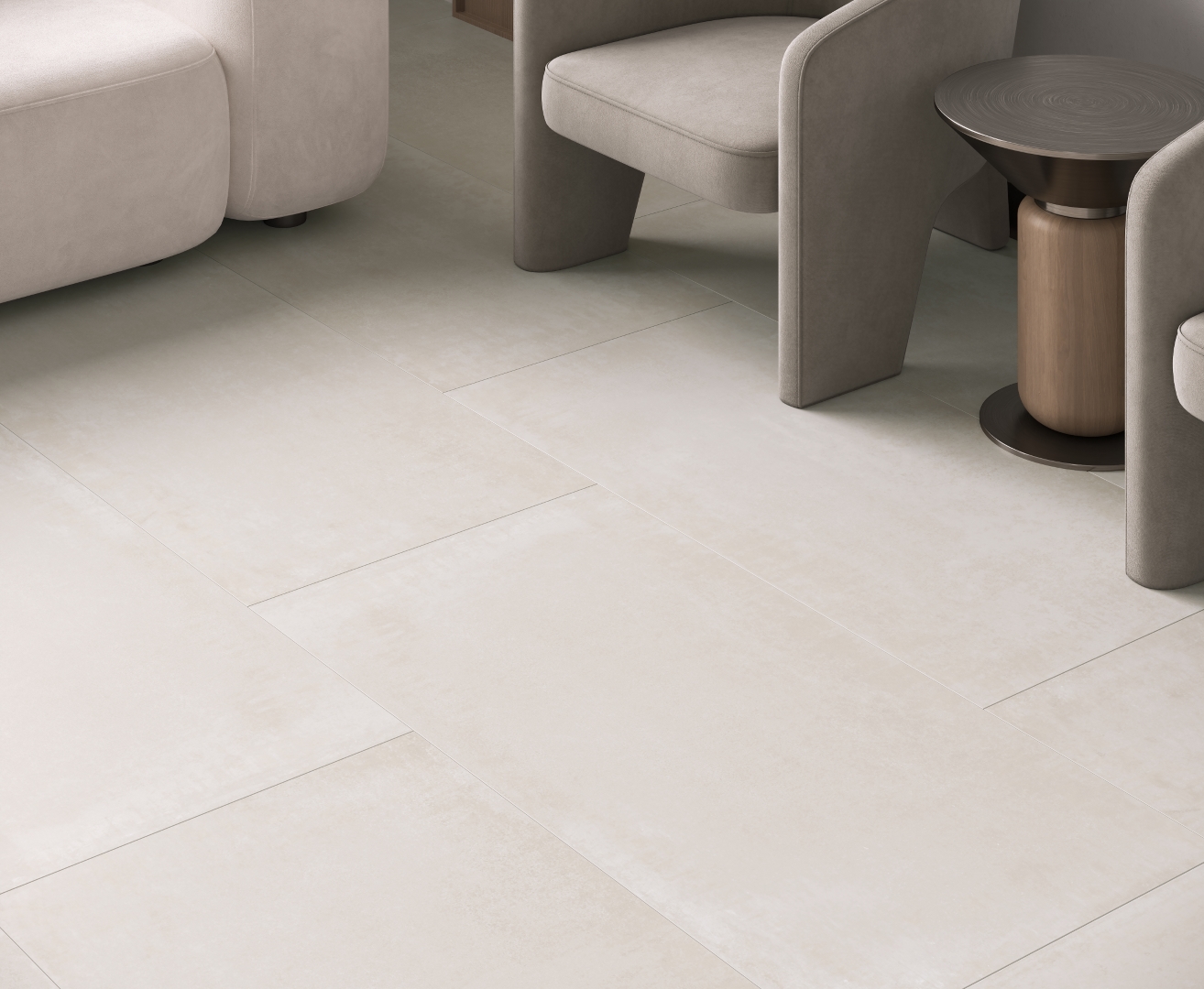 На пол Lucena Bone Светло-бежевый R10Soft CB 60х120 - фото 8