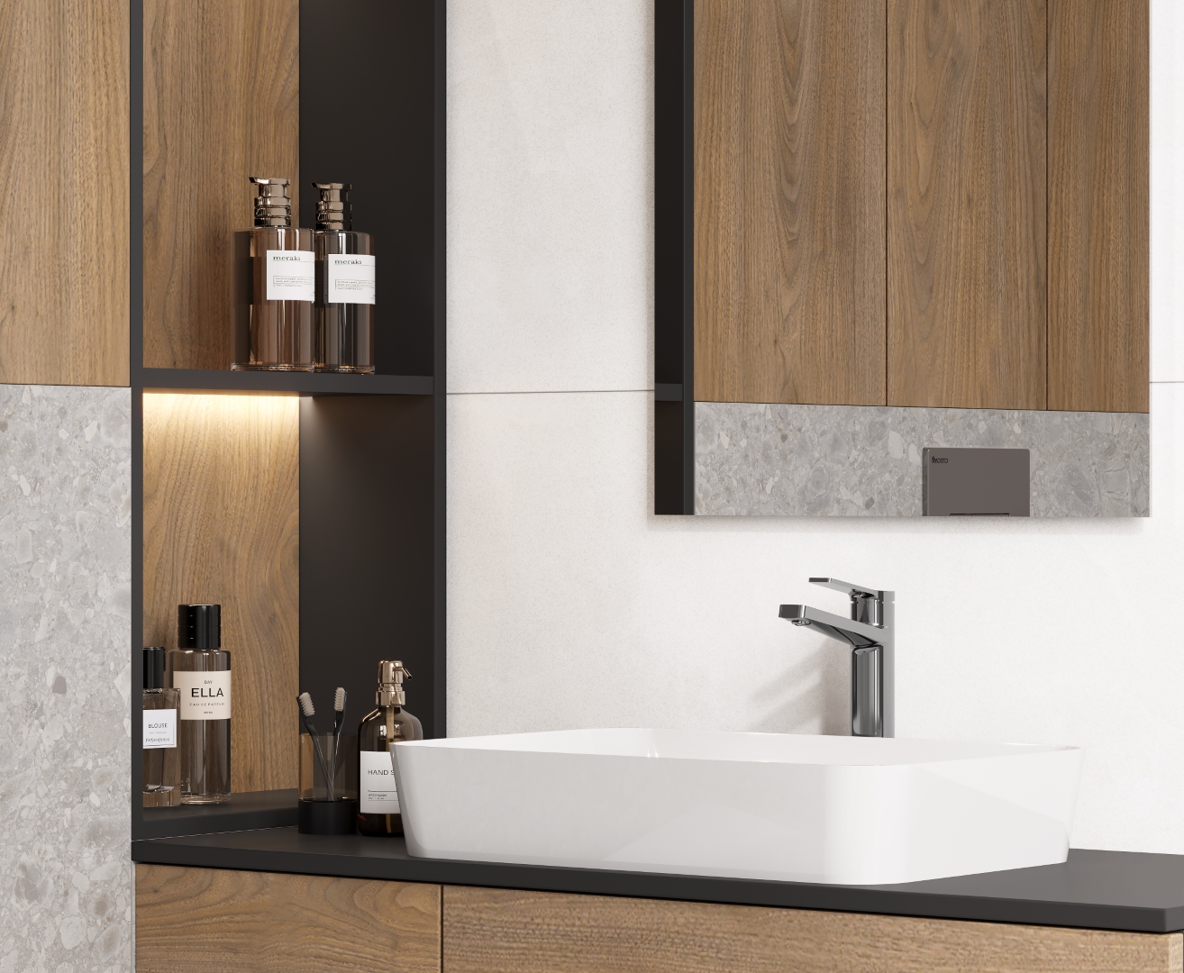 На пол Royal Swiss White Белый лаппатированный 60х60 - фото 19