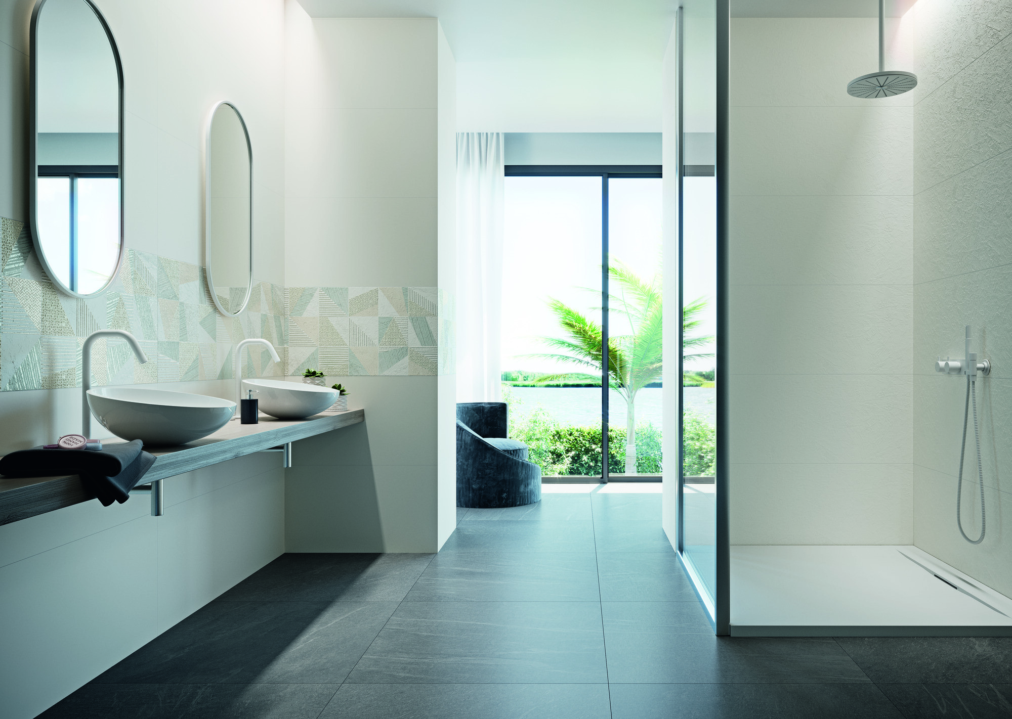 64GR108 Декор Flandes Graze Rec 45x120 - фото 6