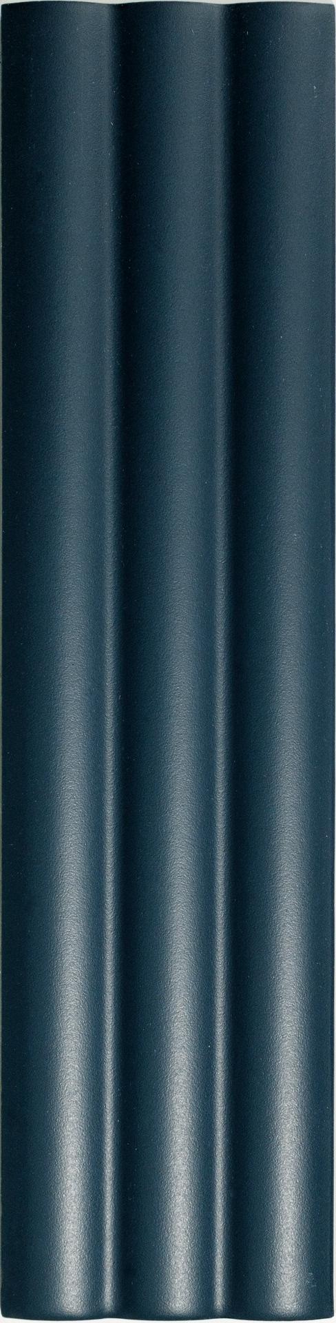 130860 На стену Match Curved Midnight Blue Matt 6.25x25
