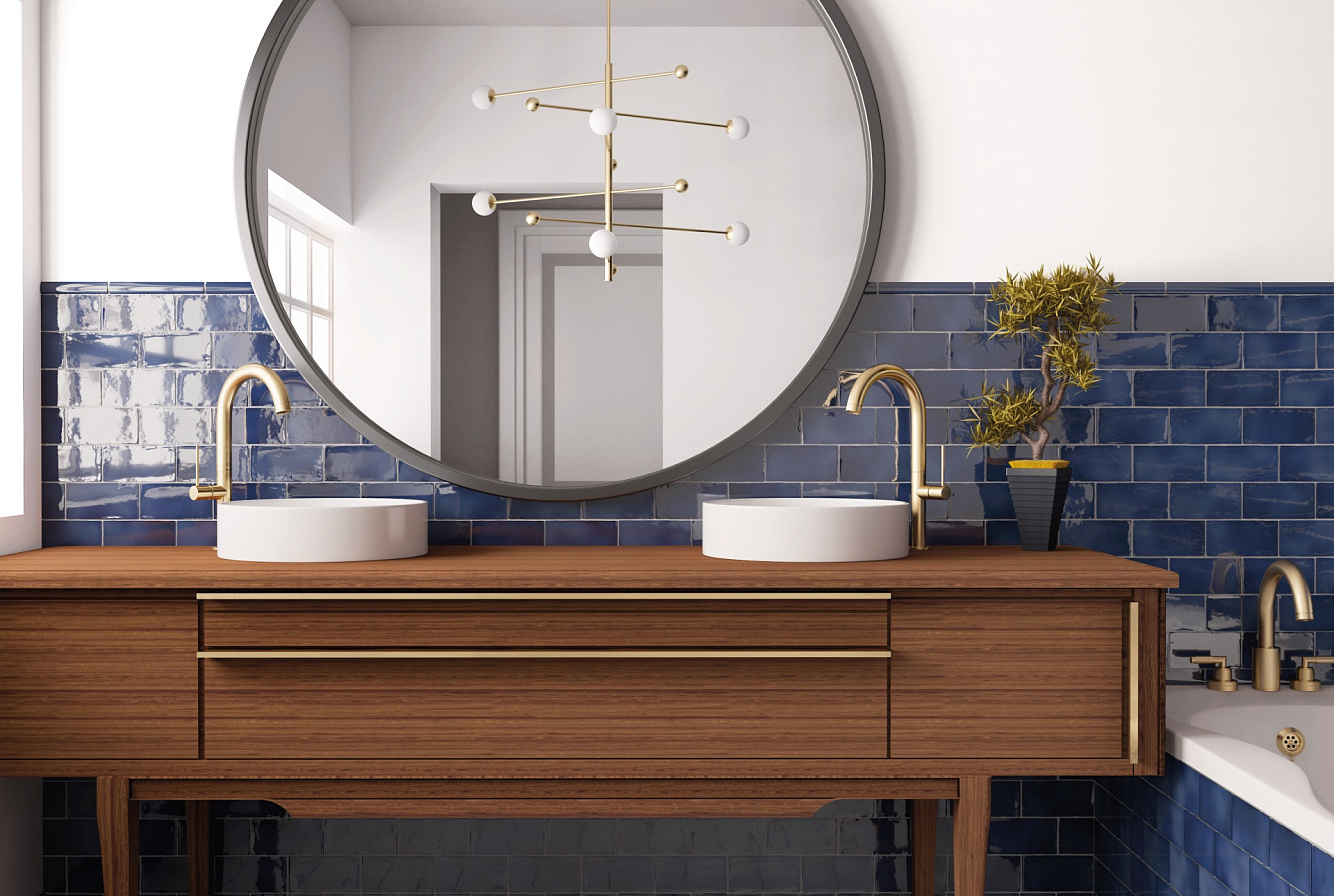 26920 На стену Manacor Ocean Blue 10x10 - фото 6