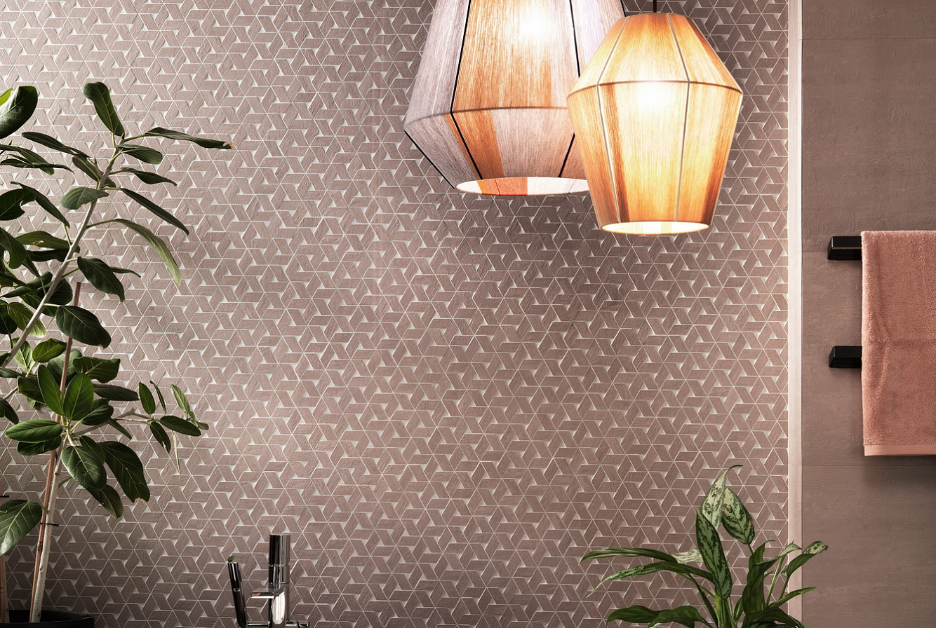 A0Z9 На пол Raw White Mosaico Esagono - фото 13