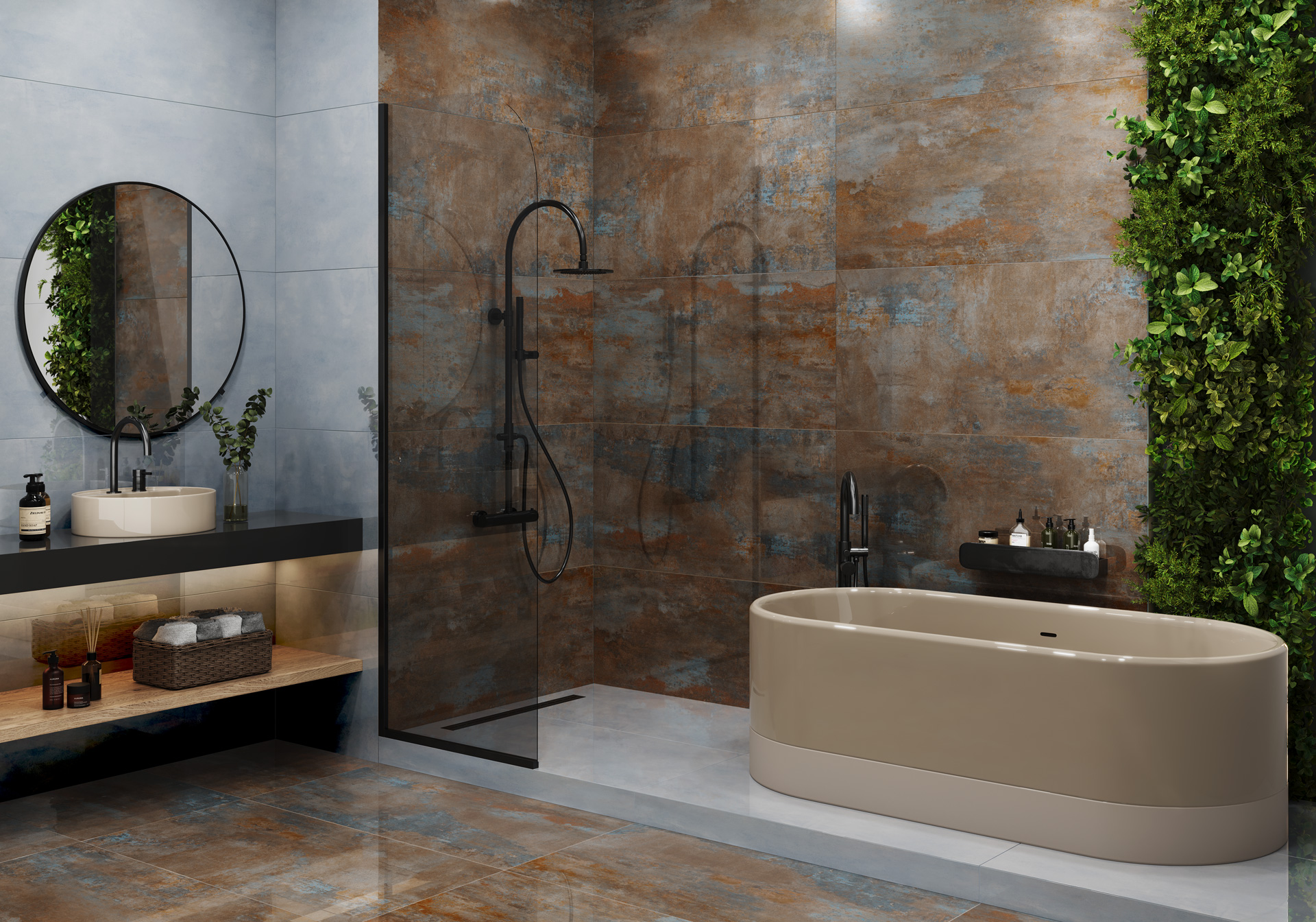 60120IRN55HG На пол Iron Steel суперполированный 600x1200x8 - фото 13