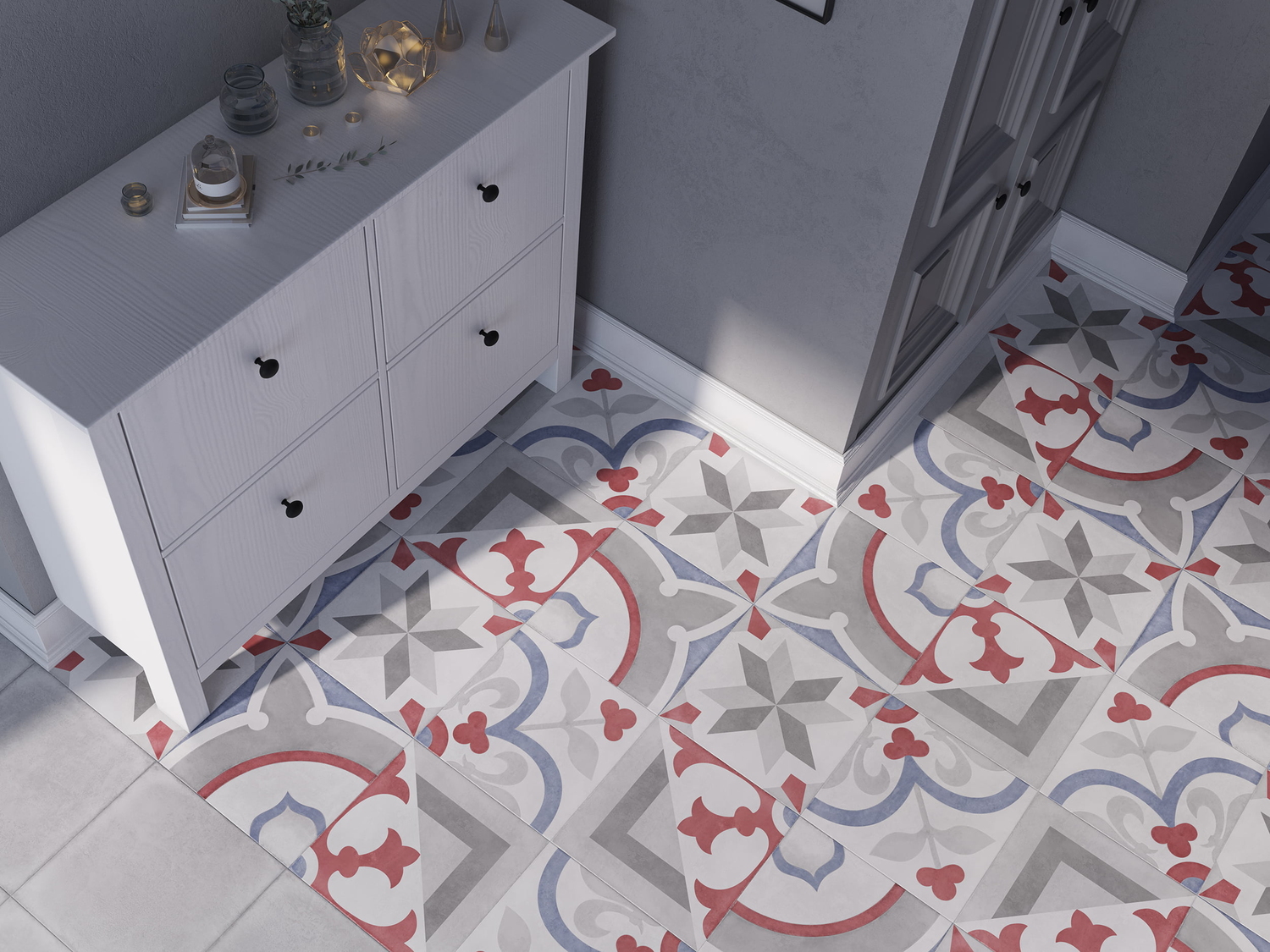 C-MO4A453D Декор Motley Многоцветный цветок - фото 14