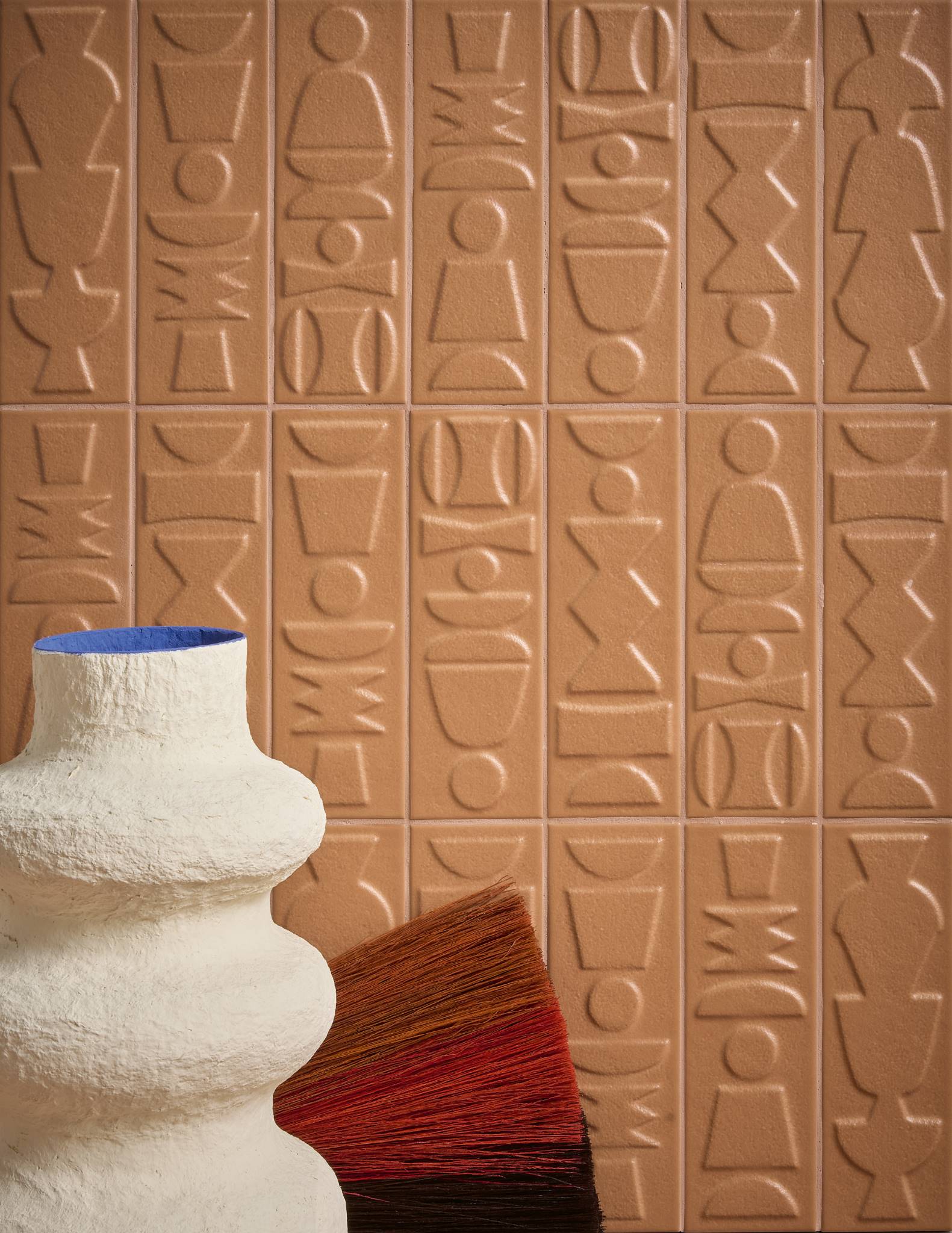 4101232 Декор Nok Palladiana Crock Mosaic Ivory 40x40 - фото 7