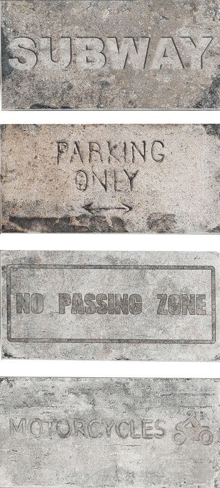 1048425        Декор New York Road Signs Mix Soho 20x10