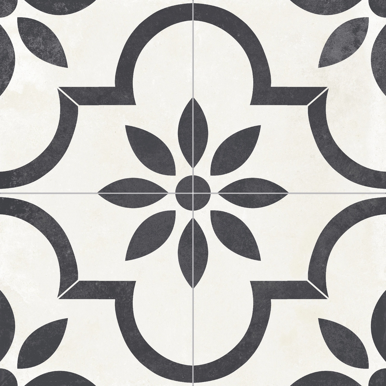 На пол Cork Pre-Cut Black Matt 45x45
