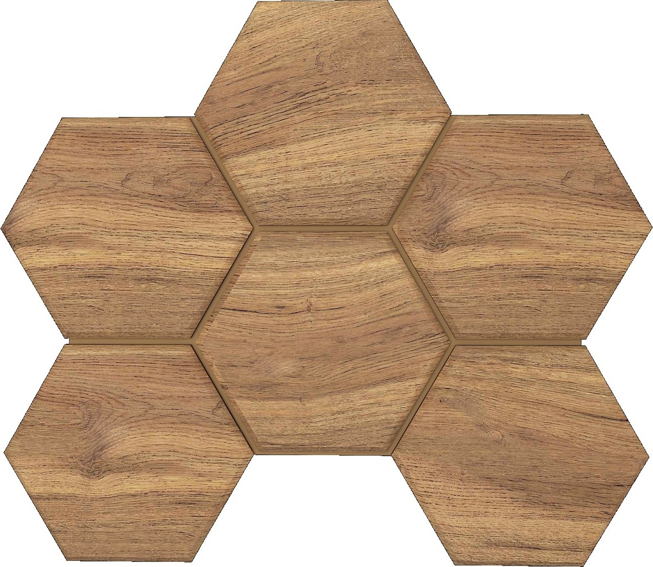 Mosaic/SI02_NS/25x28,5x10/Hexagon Декор Selection SI02 Eucalyptus Hexagon 25x28.5 Неполированная