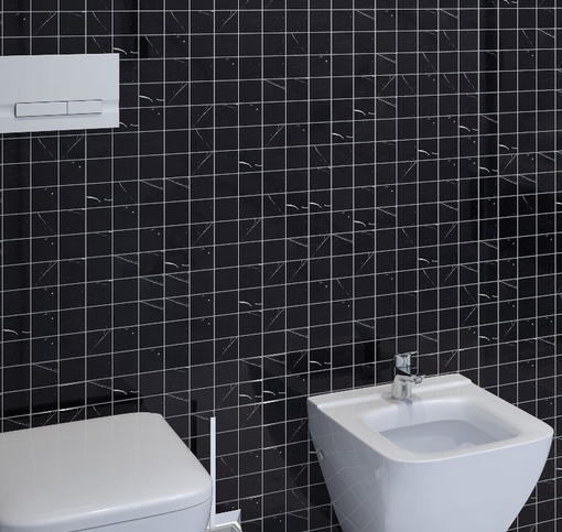 JMST033 На стену Wild Stone мраморная мозаика Crema Marfil Polished 20X20 - фото 7