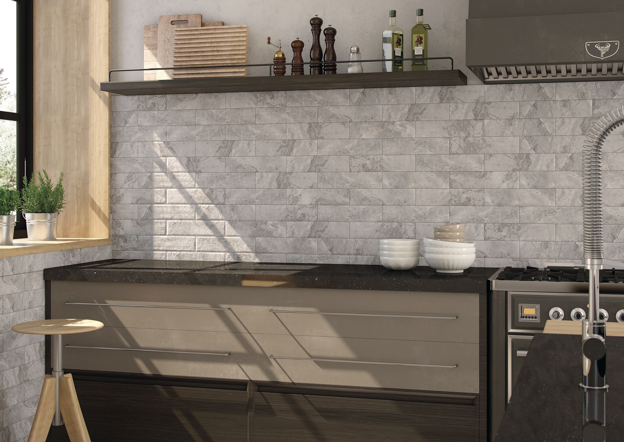 На пол Tribe Grey mate porcelanico - фото 8