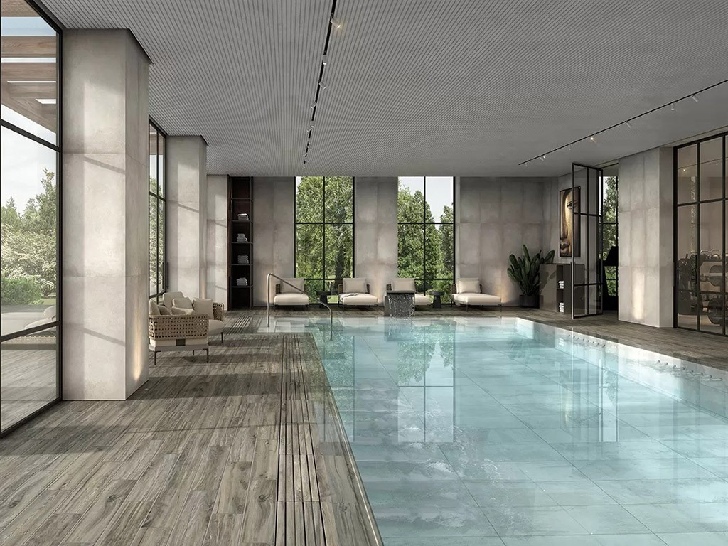 На пол Lizana Base Olivo R11 200х1200х11 - фото 7