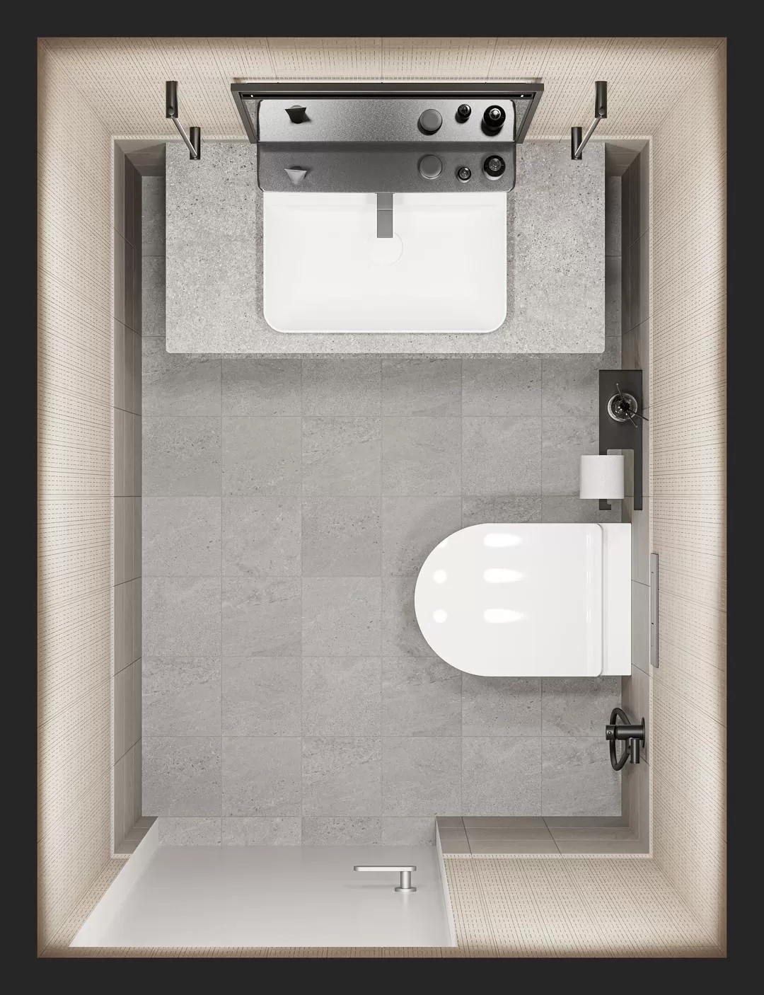 DD601820R/6BT Плинтус Про Матрикс Светлый Бежевый Обрезной 60x9.5 9мм - фото 31
